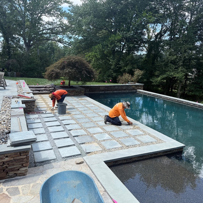 Mullins Poolside Project: Before