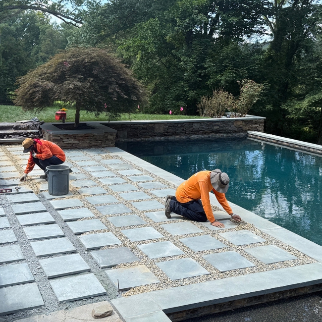Mullins Poolside Project: Before