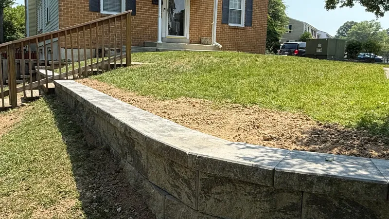 Crofton Hillside Retaining Wall